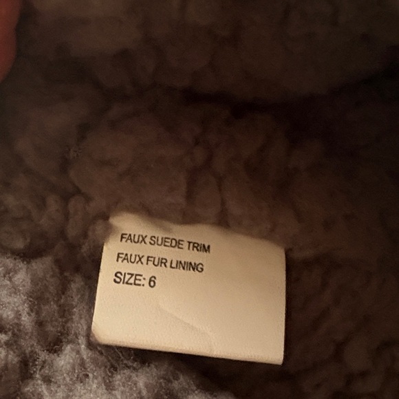 Muk Luks Women's Charcoal Marbled Gray Winter Boots Sz 6 Nwt - Picture 7 of 7